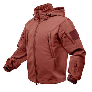 Vestes d'extérieur imperméables pour hommes veste à capuche de sport coupe-vent à fermeture éclair avec logo personnalisé à la mode personnalisable pour les hommes - Product Image 4
