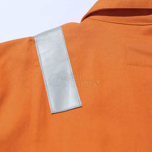 ชุดทำงานนิรภัยแบบสะท้อนแสง มองเห็นได้ชัดเจน กันน้ำ ระบายอากาศดี ดีไซน์ใหม่ ผลิตตามสั่ง สำหรับขายออนไลน์ - Product Image 4