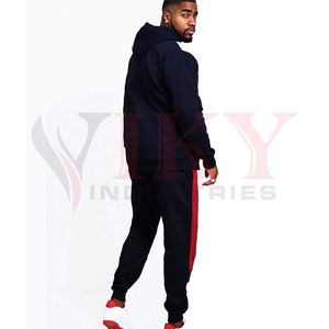 VIKY INDUSTRIES-ropa deportiva de Yoga personalizada para hombre, traje de chándal de lana, ropa de calle elegante, correr, alta calidad - Product Image 5