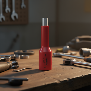 Knipex 3/8'' Hexagon <b>Socket</b> for Hexagonal <b>Socket</b> Screws with Internal Square Product Category <b>Socket</b> - Product Image 3