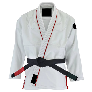 Uniforme de Karate Resistente con Opción de Logotipo Frontal Personalizable, Algodón Ligero para Adultos Unisex, Entrenamiento de Artes Marciales - Product Image 4
