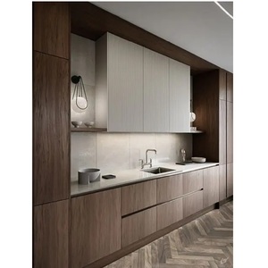 แผ่นไม้อัดสำหรับประตูห้องครัว MDF สไตล์อเมริกันที่ทันสมัย OEM OEM - Product Image 6