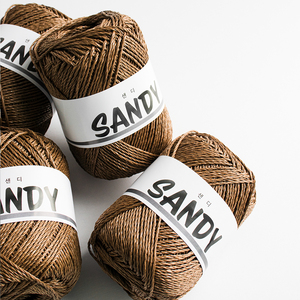 Fil synthétique YARNA Sandy (50g) 100% polypropylène, résistant aux intempéries, marque coréenne, pour l'extérieur en été, frais et confortable, idéal pour l'artisanat et le bricolage raffiné. - Product Image 3