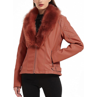 OEM tissu de haute qualité femme femmes hiver personnalisé coupe-vent doudoune pour femmes avec veste en fourrure