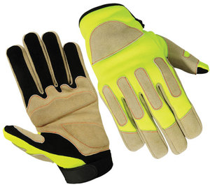 Fabricant de gants d'hiver en cuir d'hiver tricotés en peau de chèvre classique du Pakistan pour hommes pour écran tactile - Product Image 6