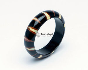 Brazaletes de madera natural Unisex de calidad superior, joyería de moda hecha a mano, regalo disponible en diferentes tamaños por Tradebyd - Product Image 2