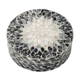 Colorful Luxury Handmade Craft <b>Mother</b> of Pearl Jewelry Box Elegant Mosaic Decorative High End Storage <b>Boxes</b> - Product Image 6