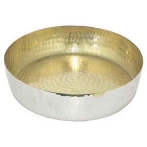 Fancy Design <b>Round</b> Shape <b>Table</b> Ware Decoration Luxury <b>Tray</b> Best Quality Gold Color Border Fancy <b>Table</b> Decorative Serving <b>Tray</b> - Product Image 4