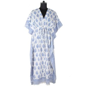 2025 gran oferta africano Batik Long Kaftan vestidos de talla grande mujeres KFCL004 fabricante de ropa de mujer diseñador Kimono de algodón indio - Product Image 6