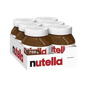 Stock Disponible para Exportación 1KG, 3KG, 5KG, 7KG/VENTA AL POR MAYOR NUTELLA 750GR CREMA DE CHOCOLATE CON CACAO, LECHE Y AVENA - Product Image 3