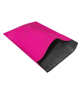 Bolsas de correo de polietileno biodegradables gruesas personalizadas, documentos de envío de plástico autosellantes para productos blandos/ropa/zapatos, superficie impresa - Product Image 1