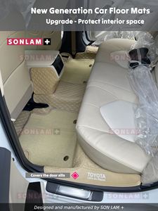 Alfombrillas de Coche de Cuero Nappa sin Costuras, Accesorios de Lujo para Automóviles, Alfombrillas Personalizadas para Toyota Camry, Juego Completo - Product Image 5