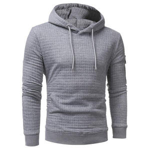 Nouveauté : Sweat-shirts à capuche pour hommes, hiver, fermeture éclair, manches longues, 100% coton molletonné, coupe classique - Product Image 5