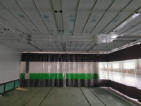 Cabine de ponçage, Station de préparation automobile, Salle de ponçage industrielle, Cabine de peinture gonflable, Cabina De Pintura Automotriz, Peinture de carrosserie