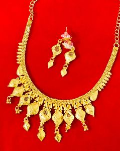 24K Plaqué Or Dubai Vintage Mode Bijoux Collier Ensemble Boucles D'oreilles Bracelets Peignes Broches Cuivre Matériel Diamant Allemagne - Product Image 4