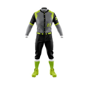 Nuevo Conjunto de Uniforme de Béisbol Personalizado con su Propio Logotipo, Uniforme de Béisbol de Diseño Único Hecho en Fábrica para Adultos - Product Image 2