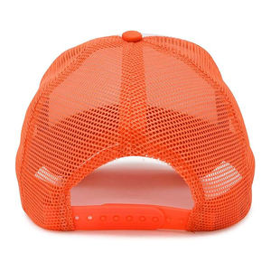 Sombrero de camionero de malla transpirable frontal de espuma de poliéster personalizado con calidad alta y superior - Product Image 5