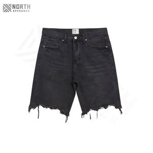 Pantalones Cortos Holgados de Algodón para Hombre con Impresión de Logotipo Personalizado, Nuevo Modelo en Oferta, Pantalones Cortos con Costura Interior a Bajo Precio, Diseño Sólido para Verano - Product Image 1