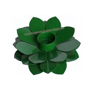 Portavelas Decorativos de Hierro con Forma de Loto para Velas Votivas, Ideales para Bodas, Fiestas y Decoración de Centros de Mesa a Precios Razonables - Product Image 3