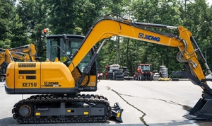 รถขุดขนาดเล็ก XE75U ยี่ห้อชั้นนำของจีน น้ำหนัก 7.5 ตัน แบบตีนตะขาบ พร้อมราคาโรงงาน - Product Image 4
