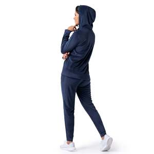 Ensemble de survêtement en velours pour femmes, deux pièces, sweat-shirt et pantalon de survêtement, vêtements de sport actifs pour femmes, design personnalisé - Product Image 2