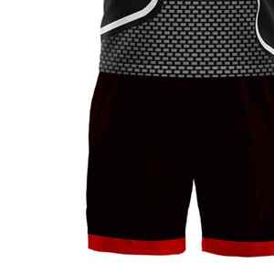 Conjuntos de uniformes de rugby de alta calidad con camiseta de manga corta y pantalones cortos que ofrecen durabilidad cómoda y rendimiento duradero - Product Image 6