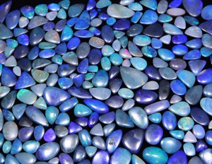 หินอัญมณีทรงหลวมสีฟ้าเปลวไฟแบบคู่จากออสเตรเลียขายส่ง - Product Image 5