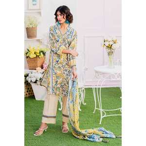 Conjunto de 3 Piezas para Mujer, Traje de Tela Estampada sin Coser, Colección SD-52112 - Product Image 6