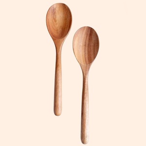 High Quality Wooden <b>Salad</b> Tools Includes <b>Servers</b> and Unique New Design Spoon Hot Sale - Product Image 2