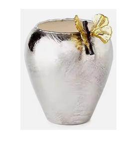 Florero de Metal Moderno y Lujoso con Diseño Contemporáneo, Decoración Ecológica para el Hogar, para Sala de Estar, Suministros de Flores Premium - Product Image 5