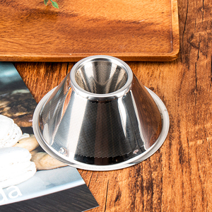 W loại phin cà phê Lọc lưu trữ cho cà phê lọc cà phê Máy lọc thép không gỉ lọc cà phê - Product Image 5