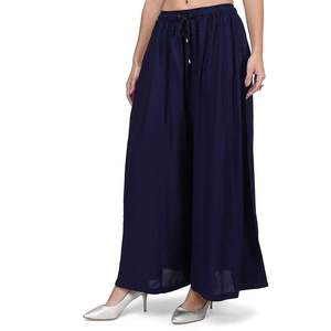 Mode femmes pantalons décontractés respirant taille haute pantalon à jambes larges avec fermeture élastique Style droit ample pour le printemps - Product Image 6