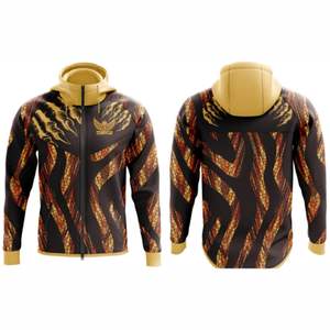 Sudadera con cremallera Lisa personalizada de primavera para mujer, Sudadera con capucha, chaqueta de lana, abrigo, cremallera, diseño personalizado, sudaderas con cremallera en blanco Unisex - Product Image 5