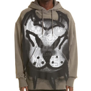 เสื้อฮู้ดแขนยาวทรงโอเวอร์ไซส์ ระบายอากาศได้ดี สวมใส่ง่าย แฟชั่นทันสมัยสำหรับผู้ใหญ่ ดีไซน์ล่าสุด - Product Image 1