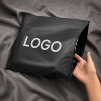Maßgefertigte Langlebige Mattierte Transparente Laminierte PE Wiederverschließbare Reißverschlussbeutel mit Logodruck für Bekleidungsverpackung Socken Pelz
