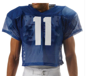 Maillot d'entraînement en maille de Football maillot d'entraînement de jeu de football américain pour jeunes et adultes - Product Image 1