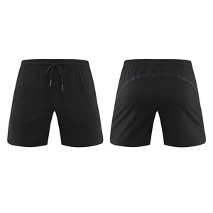 Pantalones cortos deportivos de verano para hombre, transpirables, de secado rápido, sólidos, de 5 pulgadas, para gimnasio, logotipo personalizado de lona, béisbol, baloncesto, natación, trotar - Product Image 5