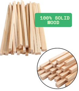 Tiges et tiges en bois d'hévéa massif de l'usine OEM au Vietnam pour l'artisanat du bois Boîtes en bois et enseignes murales - Product Image 5