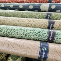 Stock-17125 Tissu tissé imprimé en crêpe de rayonne 100 % léger et extensible 58/60 pouces pour garçons, filles et adultes, usage extérieur