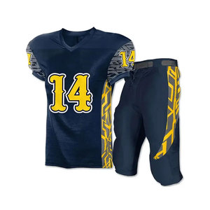 Camiseta de Fútbol Americano Transpirable de Manga Corta que Absorbe la Humedad, Nombre y Número Personalizados, Pedido al por Mayor, Uniforme Deportivo - Product Image 1