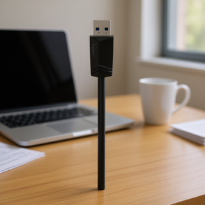 Cable de extensión USB 2.0 negro de 5 m, cable de datos 00200621 - Product Image 3