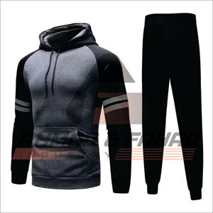 Pantalon de survêtement à capuche unisexe Jogger Sets Sweat respirant 2 pièces avec pantalon cargo Survêtements d'hiver - Product Image 2