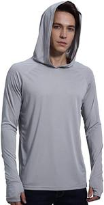 Chemise à capuche de pêche pour homme personnalisée, protection solaire UPF 50+, manches longues, t-shirt pour la randonnée en plein air, la pêche, la course à pied, facile à laver - Product Image 6