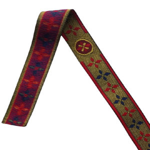 ริบบิ้นผ้าแจ็คการ์ดใหม่ล่าสุดสำหรับผูกผมโบว์คาดศีรษะเทคนิครูปแบบเวลานำสีทึบที่ผ่านมา - Product Image 4