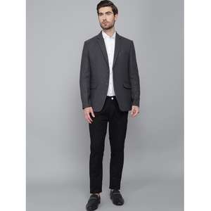 Blazer Gris Clásico para Hombre de la Mejor Calidad, Diseño Atemporal, Corte Entallado para Oficina o Negocios y Ropa de Noche a Precio Directo de Fábrica - Product Image 1