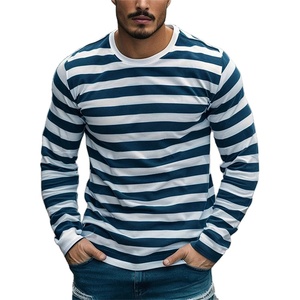 เสื้อยืดแขนยาวลายกราฟิกแนวย้อนยุคสำหรับผู้ชายแฟชั่นเรียบง่ายเสื้อยืดพิมพ์ลาย3D ฤดูใบไม้ผลิฤดูใบไม้ร่วงเสื้อโอเวอร์ไซส์ลำลอง - Product Image 1