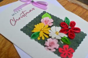 High Quality Quilling Greeting Card Stunning Rectangular <b>Paper</b> <b>Craft</b> From Vietnam Best Delivery for Holiday Quilling Sale - Product Image 6