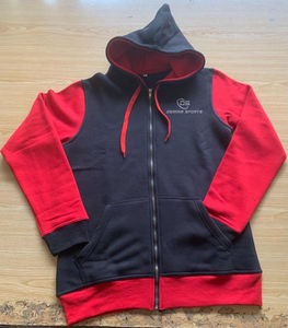 Sin cadena Bloque Color sólido Forrado Sudadera con capucha Manga larga Buena calidad Algodón Fleece Sudaderas con capucha Diseño personalizado Impreso/Liso sudaderas con capucha - Product Image 3