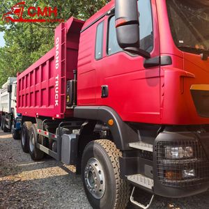 Sinotruck Howo TX400 6*4 10 tekerlekli Euro2 DAMPERLİ KAMYON arka devrilme mühendislik madenciliği DAMPERLİ KAMYON hafriyat taşıma aracı - Product Image 3