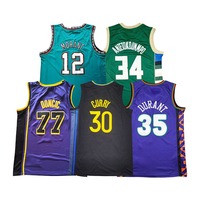 Venta al por Mayor 2025, Camisetas de Baloncesto Americanas Sublimadas Personalizadas, Cosidas en Equipo, Transpirables, de Secado Rápido, 100% Malla de Poliéster